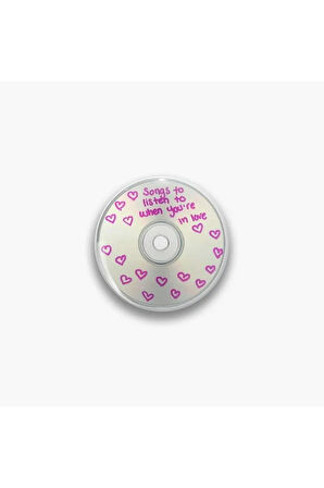Songs To Listen To When… CD Y2K Grunge Stil 90s 00s Rozet