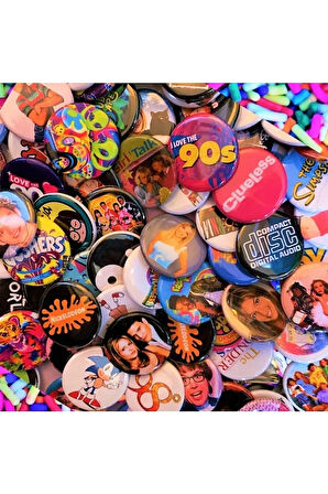 Duffy I'm A Slayer… Ask Me How Yazılı Y2K Grunge Stil 90s 00s Rozet