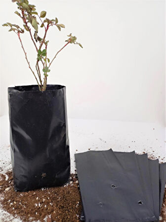 Fide Poşeti 13x27 CM 9 KG Fide Torbası Fidan Poşeti