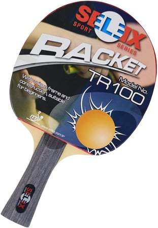 Tr100 Ittf Onaylı Masa Tenisi Raketi, Kahverengi, 1