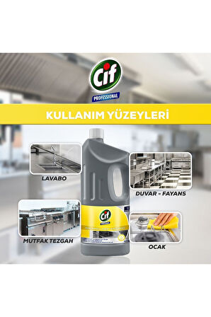 Professional Çok Amaçlı Krem Temizleyici 1,9 Lt 3adet