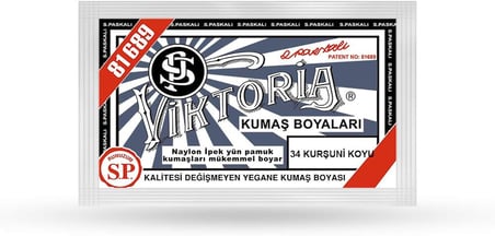 Mor Koyu Toz Kumaş Boyası