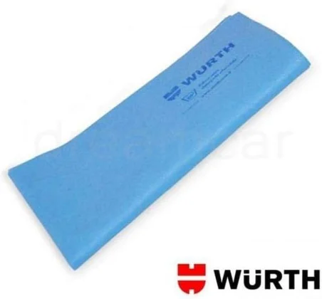 Würth 38x60 cm Sentetik Mavi Temizlik Bezi