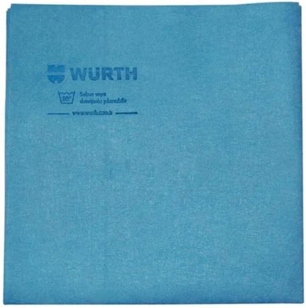 Würth 38x60 cm Sentetik Mavi Temizlik Bezi
