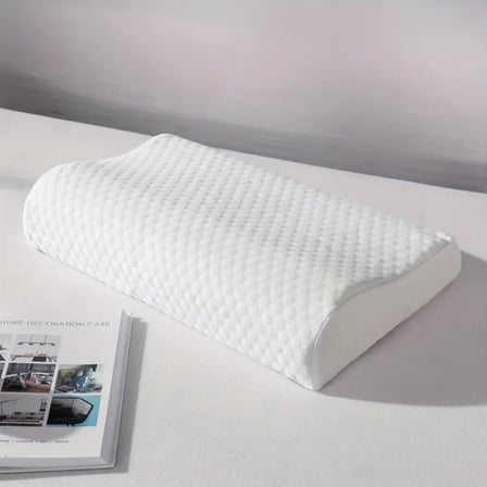 Ortopedik Visco Boyun Yastığı – Boyun Düzleşmesi İçin Destekleyici ve Ergonomik Tasarım | Lüks ve Konforlu Uyku Yastığ