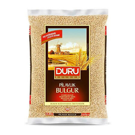 Duru Pilavlık Bulgur 2500 gr x 2 Adet