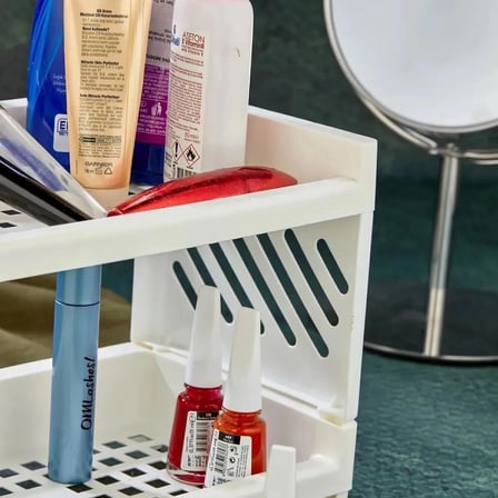 Tuffex 2 Katlı Makyaj Malzeme Düzenleyici Organizer Masa Düzenleyici Organizer Banyo Organizeri