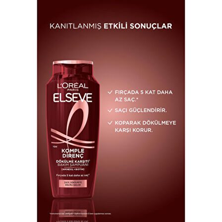 L'Oréal Paris Elseve Komple Direnç Dökülme Karşıtı Şampuan 300 ml