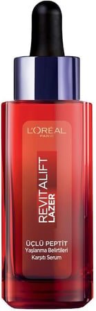 L'Oreal Paris Revitalift Lazer Yaşlanma Belirtileri Karşıtı Üçlü Peptit Bakım Serumu