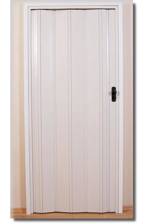 Akordeon Kapı, Akağaç Ahşap Desenli 72x215 cm