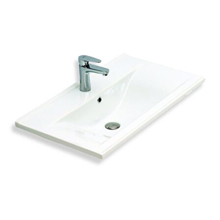 Teta Home Madrid 65 cm MDF Banyo Dolabı Seti ve Boy Dolabı