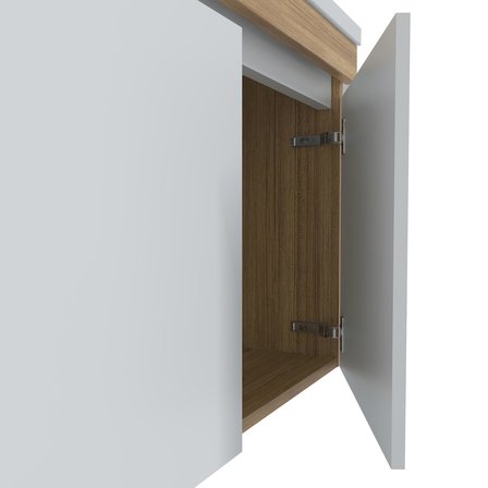 Teta Home Tokyo 65 Cm Mdf Banyo Dolabı Seti + Boy Dolabı