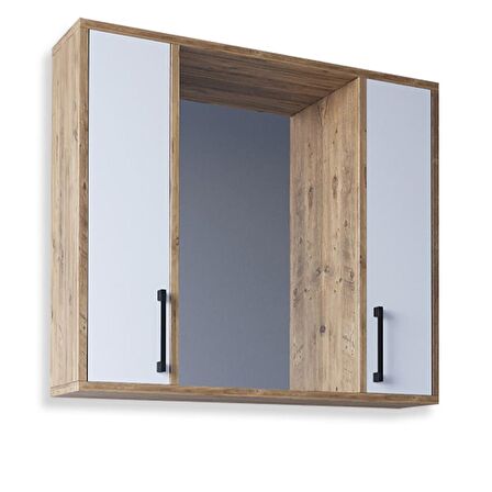 Teta Home Lizbon 80 Cm Mdf Banyo Üst Dolabı