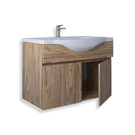 Teta Home Kahire 65 cm Mdf Banyo Lavabolu Alt Dolap