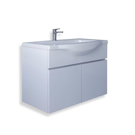 Teta Home Kahire 65 cm Mdf Banyo Lavabolu Alt Dolap