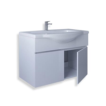 Teta Home Kahire 65 cm Mdf Banyo Lavabolu Alt Dolap