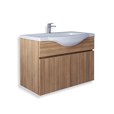 Teta Home Kahire 80 cm Mdf Banyo Lavabolu Alt Dolap