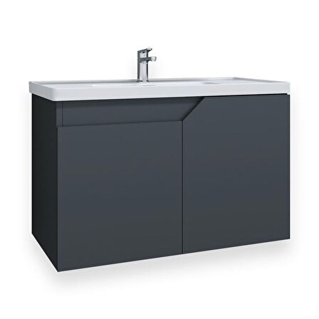Teta Home Napoli 65 Cm Mdf Banyo Lavabolu Alt Dolap