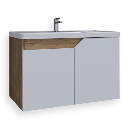Teta Home Napoli 80 Cm Mdf Banyo Lavabolu Alt Dolap
