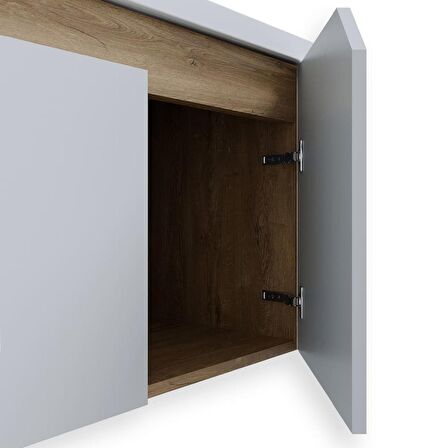 Teta Home Napoli 80 Cm Mdf Banyo Lavabolu Alt Dolap