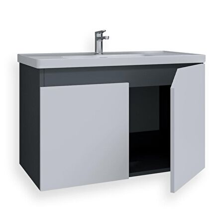 Teta Home Napoli 80 Cm Mdf Banyo Lavabolu Alt Dolap