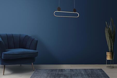 Dorbien EV-10381-BSY Siyah Boyalı Modern Avize Led Alüminyum