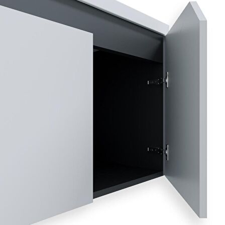 Teta Home Napoli 65 Cm Mdf Banyo Dolabı Seti
