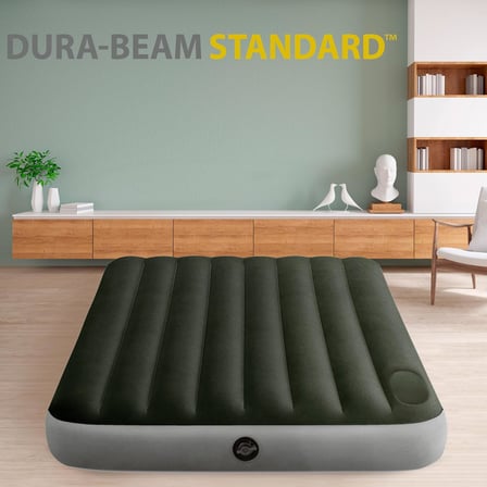 64762 Dura-Beam Downy Şişme Yatak – Tek Kişilik, Fiber-Tech Teknoloji, Dayanıklı &amp; Konforlu Hava Yatağı