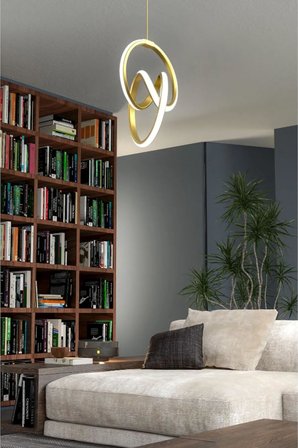Imza Model Tekli Modern Sarkıt Led Beyaz Işık Ultra Power Led Avize Salon Mutfak Oda Hol Ledli Avize Gold Tek Ebat 20 X 70 0003-Imza1Goldsarkit