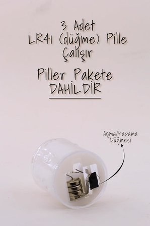8 Adet Mini Led Mum Seti Pilli Dumansız Alevli Ledli Dekoratif Yapay Mum Dekor Işığı (8 Adet (Mat Beyaz 4,5 cm))