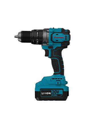 CATPOWER MARKET 4212 Akülü Darbeli Vidalama Köürsüz Motor 70NM Tork 1 Adet 4.0AH Akü