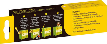 Pattex Deri-Kauçuk Ahşap Yapıştırıcı, Çeşitli Malzemelere Uygun Dirençli ve Çok Güçlü Yapıştırıcı, Su Geçirmez ve Anında Etkili Hızlı Yapıştırıcı, Şeffaf, 1x50g/58ml