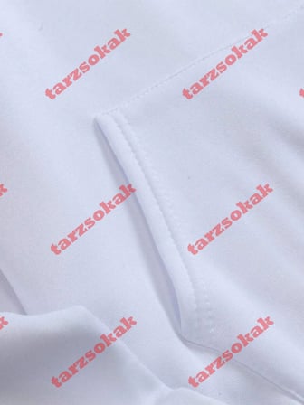 Japonya Bayrağı Mektup Baskı Kapüşonlular Erkekler Koşu Cep Tişörtü Sportif Gevşek Kazaklar K