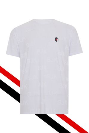 BEŞİKTAŞ ORİJİNAL LİSANSLI BEYAZ T-SHİRT LAZER KUTU HEDİYELİ