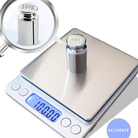 Elektronik 3 kg Kapasiteli Dijital Hassas Kantar Mutfak Tartısı Terazi (2)