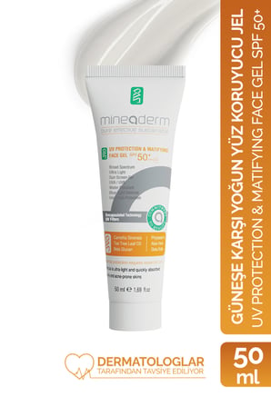 Mineaderm Uv Protection&Matifying Face Gel SPF50+ 50 ml 8680525350792