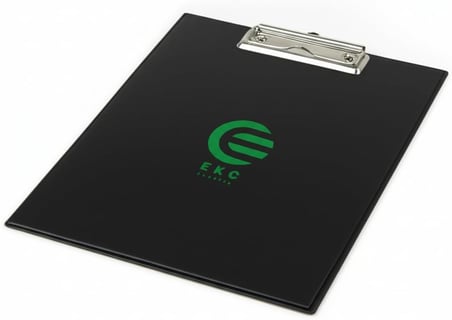 A4 Kapaklı Sekreterlik Siyah, Bloknot Yazı Tablası, Clipboard