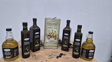 Dorello Soğuk Sıkım Zeytin Yağ Cam & Teneke 11 Lt