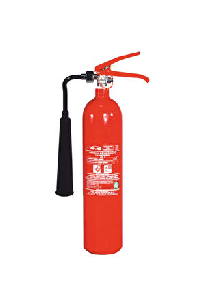 2 Litre Karbondioksit (Co2) Yangın Söndürme Tüpü TdrTR