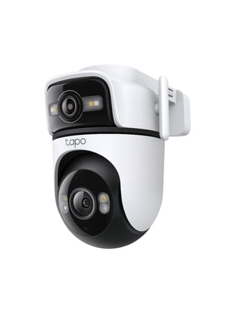 TP-Link Tapo C545D-128GB 2K Çift Lensli Dış Mekân Güvenlik Kamerası | Telefoto Lens | 360° Dönüş | Yapay Zekâ Takip Gece Görüşü | IP66 |  Wi-Fi | 2 Yönlü Ses | 128 GB microSD Kart Dahil