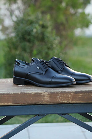 Erkek Mevsimlik Kundura Hakiki Deri  Kauççuk Taban Bağlı