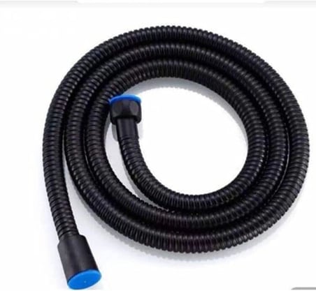 Mayaglory Örgülü Duş Hortumu Spiral Shower Hose, Siyah