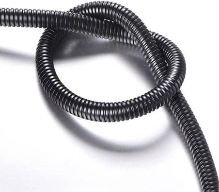Mayaglory Örgülü Duş Hortumu Spiral Shower Hose, Siyah