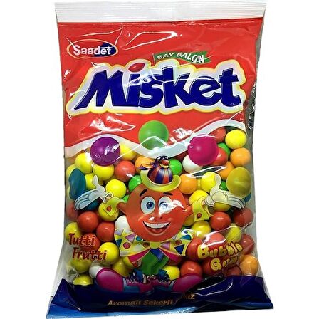 Tutti Frutti Aromalı Misket Sakız / Otomat Sakızı 1 kg (222 Adet)