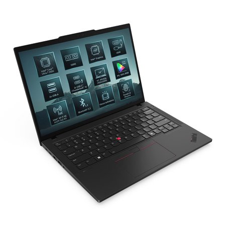 Lenovo ThinkPad T14 Gen 6 Ultra 7-255U 32GB 1TB SSD 14" Freedos Laptop, Notebook 21QC00CKTX