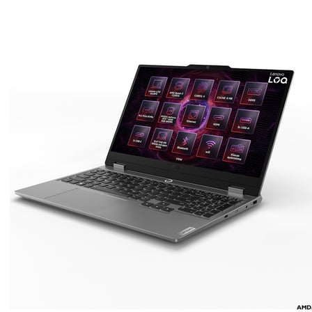 Lenovo LOQ AMD Ryzen 5 7235HS 48GB 512GB SSD 6 GB RTX4050 15.6" FHD 144Hz Freedos Gaming Laptop, Notebook 83JC00H4TR 003
