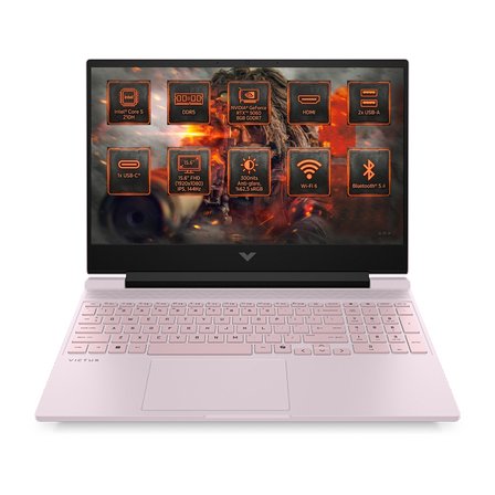 HP Victus 15 Intel Core 5 210H 32GB 1TB SSD 8 GB RTX5060 15.6" FHD 144Hz Freedos Gaming Laptop, Notebook C21SPEA 004