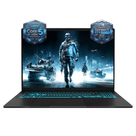 Asus V16 Intel Core 5 210H 32GB 512GB SSD 8 GB RTX5060 16" WUXGA 144Hz Freedos Gaming Laptop, Notebook V3607VM-RP015 003
