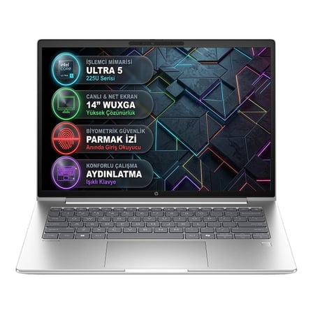 HP ProBook 4 G1i Intel Core Ultra 5 225U 40GB 1TB SSD 14" WUXGA Windows 11 Pro Laptop, Notebook D21PFET 020