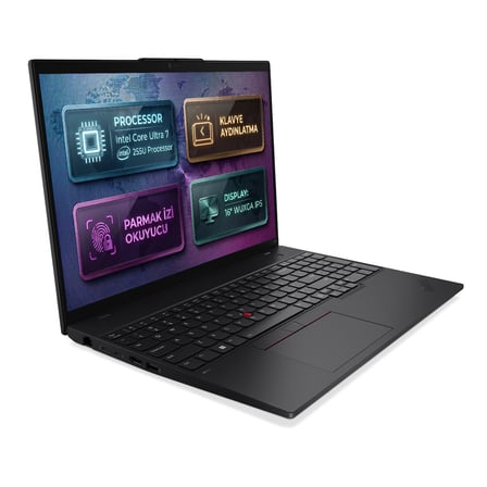 Lenovo ThinkPad L16 Gen 2 Intel Core Ultra 7 255U 32GB 512GB SSD 16" WUXGA Freedos Laptop, Notebook 21SBS1FUTX 001